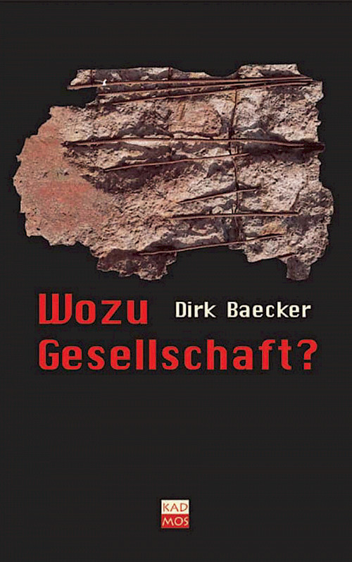 Wozu Gesellschaft?