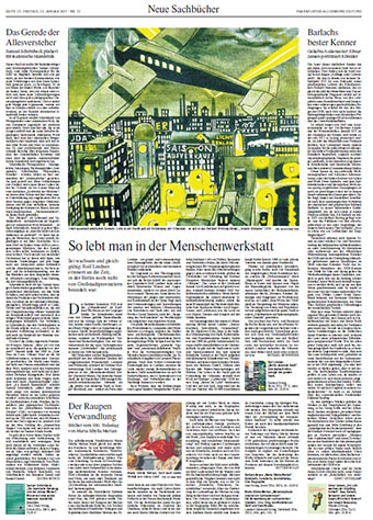 »Berlin, absolute Stadt« in der FAZ