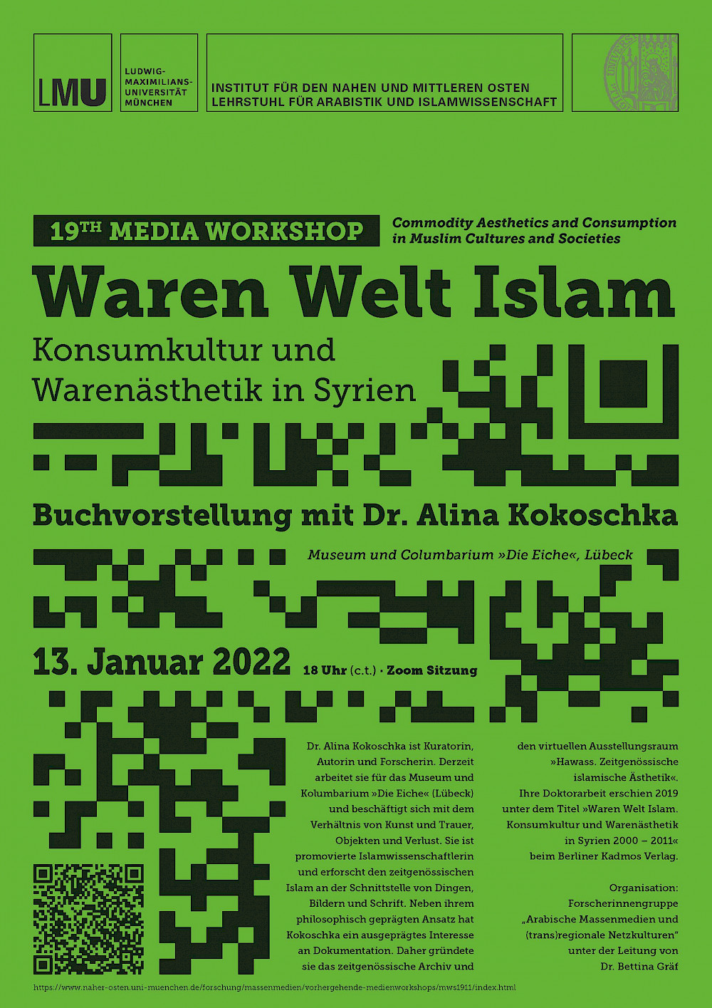 Buchvorstellung mit Alina Kokoschka