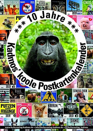 Kadmos’ koole Postkartenkalender feiern 10-jähriges Jubiläum Kadmos’ koole Postkartenkalender feiern 10-jähriges Jubiläum