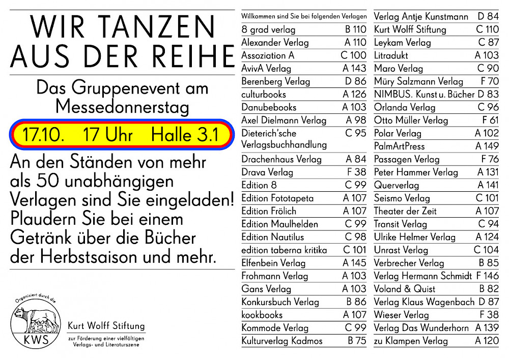 Wir tanzen aus der Reihe 2024 2